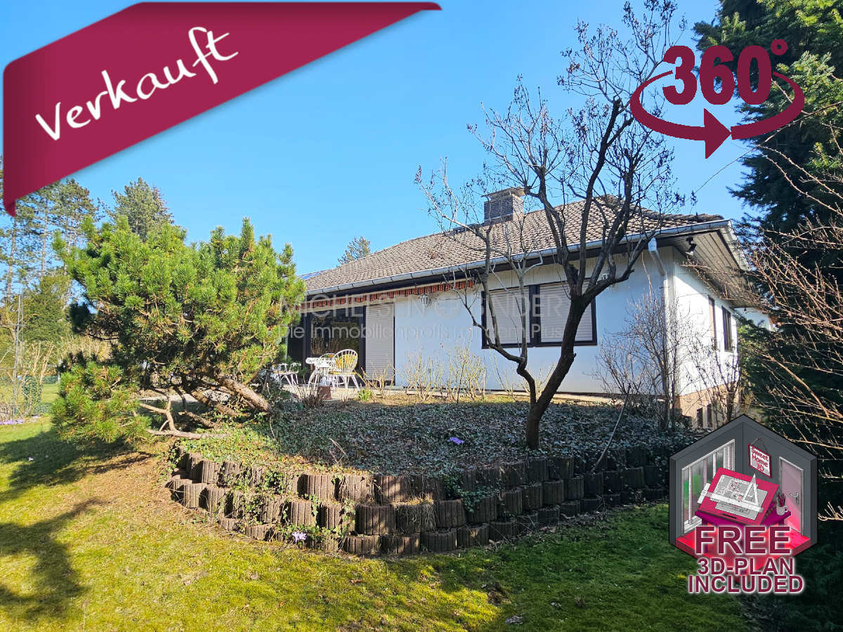 Sonniges Haus im Bungalowstil mit Vollkeller + Dachreserve in Lichtenrade kaufen